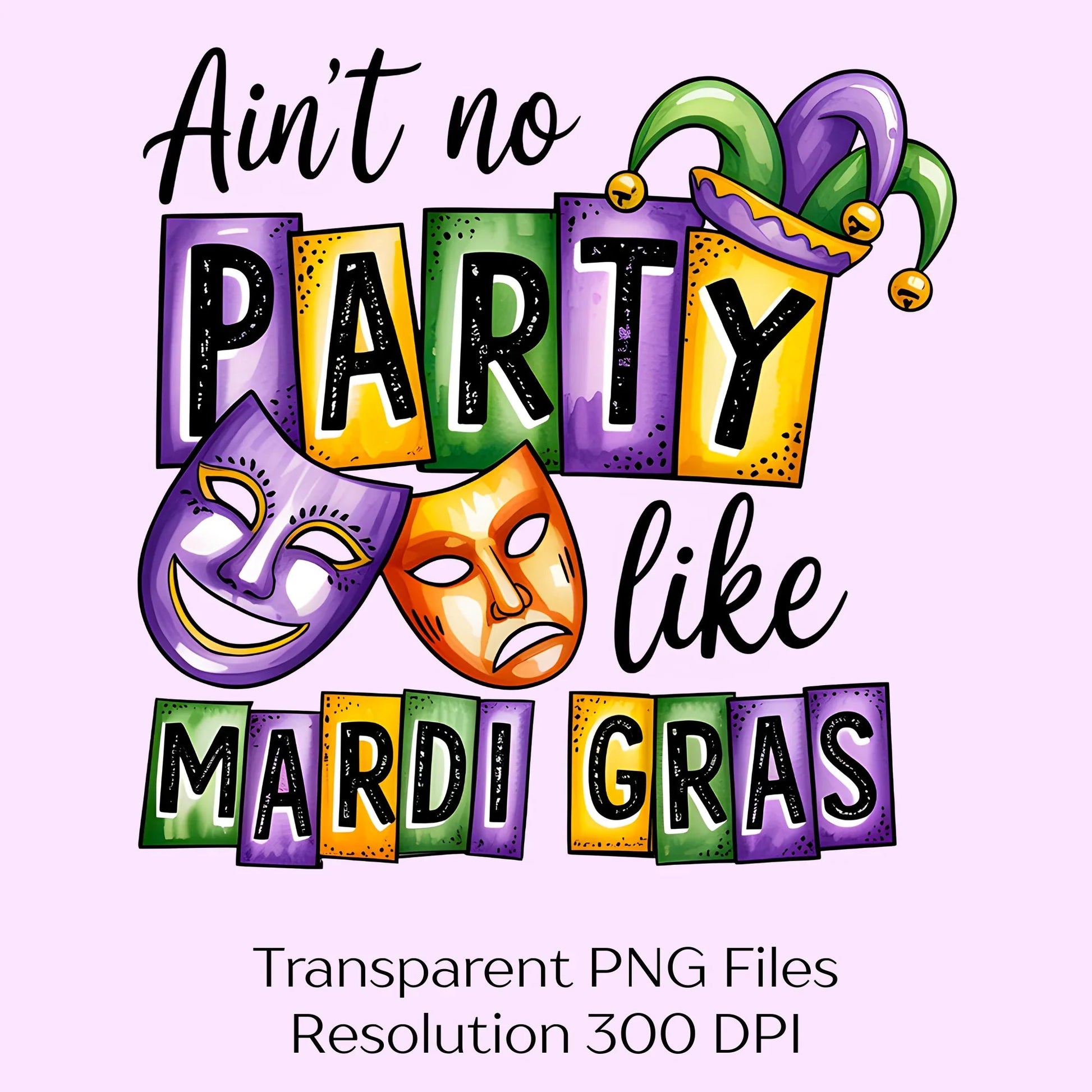 Mardi Gras Party Clipart Bundle - CraftNest - Digital Crafting and Art