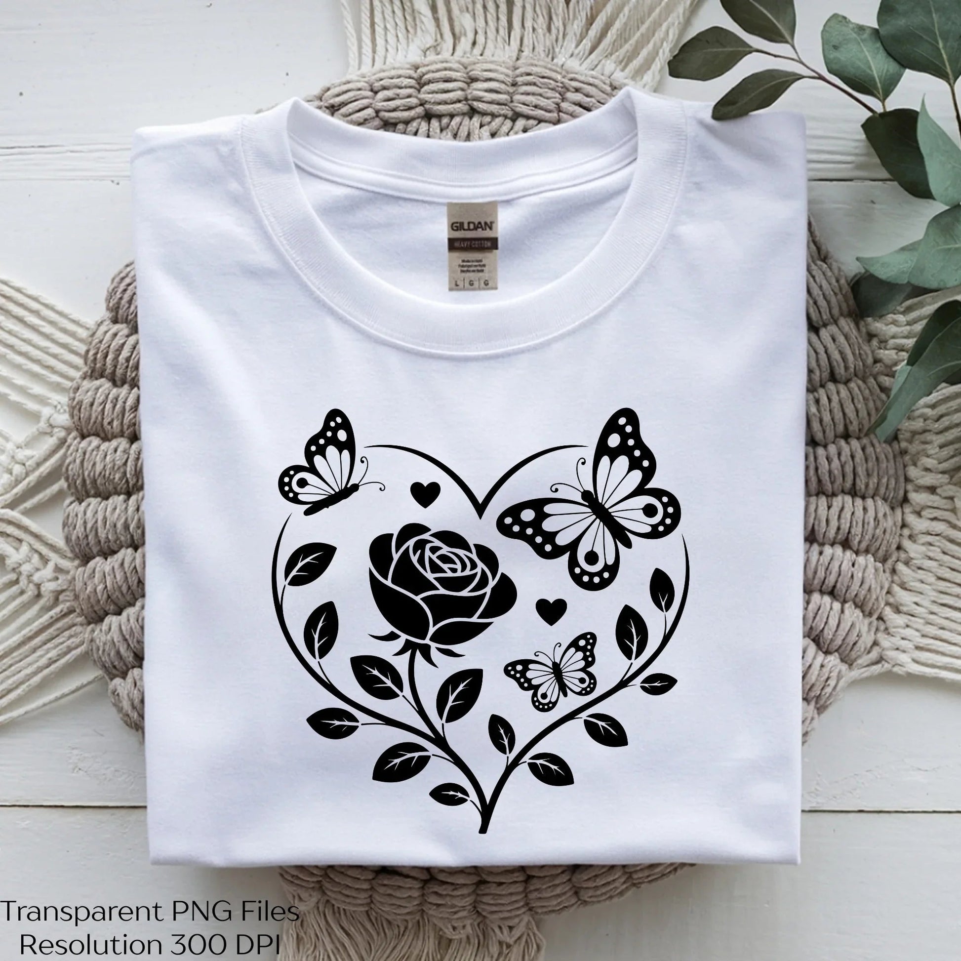 Flower Heart Valentine's Day Clipart Bundle - CraftNest - Digital Crafting and Art