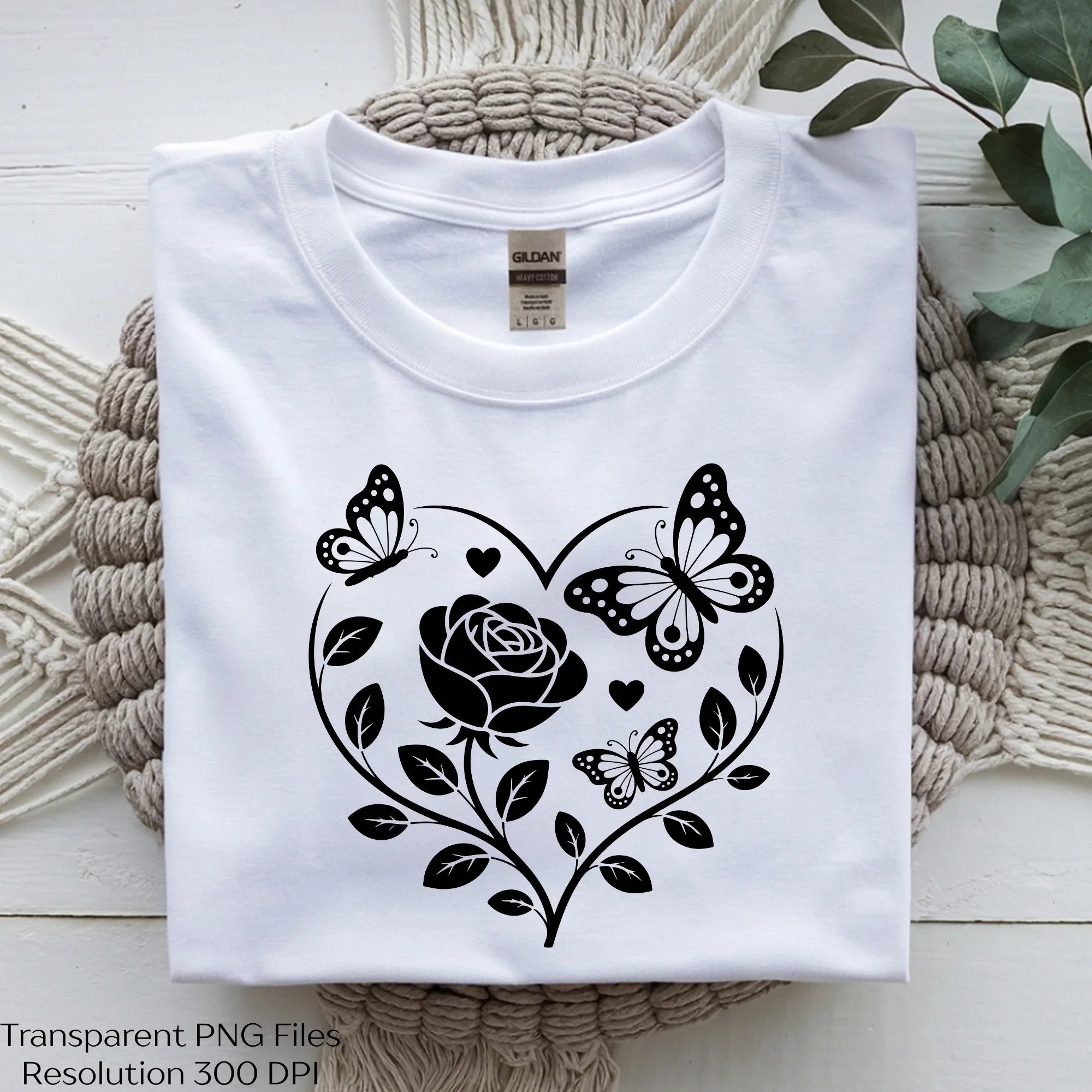 Flower Heart Valentine's Day Clipart Bundle - CraftNest - Digital Crafting and Art