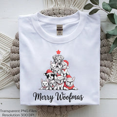 Dog Christmas Merry Woof Mas Clipart Bundle - CraftNest - Digital Crafting and Art