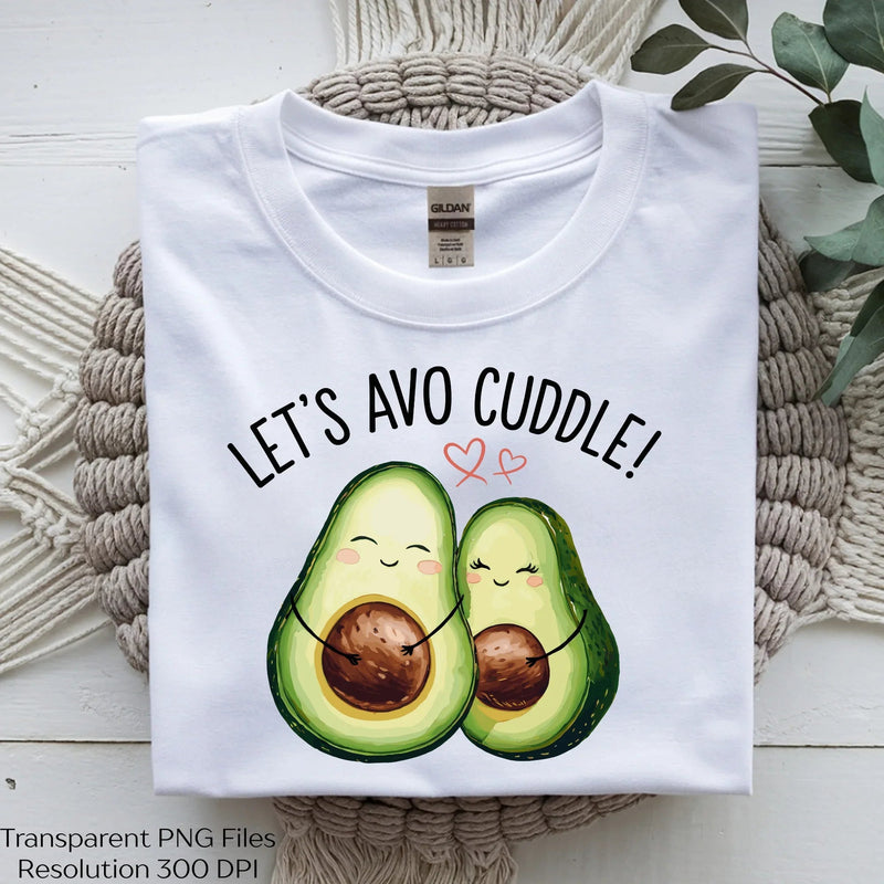 Avo Cuddle Cute Avocado Valentine SVG Bundle - CraftNest - Digital Crafting and Art