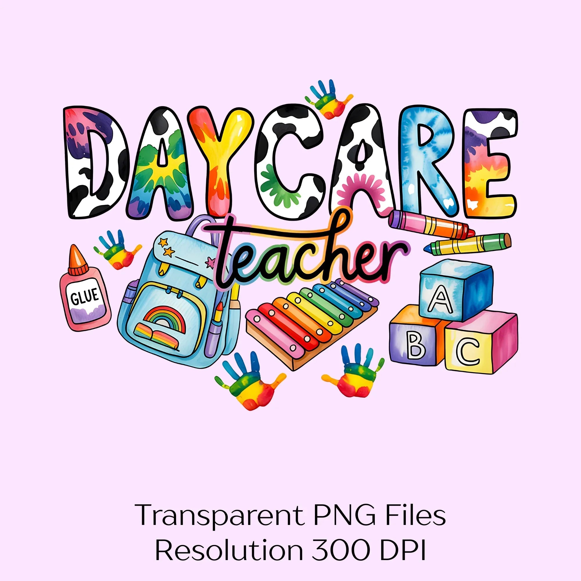 Daycare Teacher Clipart Bundle - CraftNest - Digital Crafting and Art