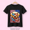 Golden Retriever 4th of July Vector Clipart Bundle