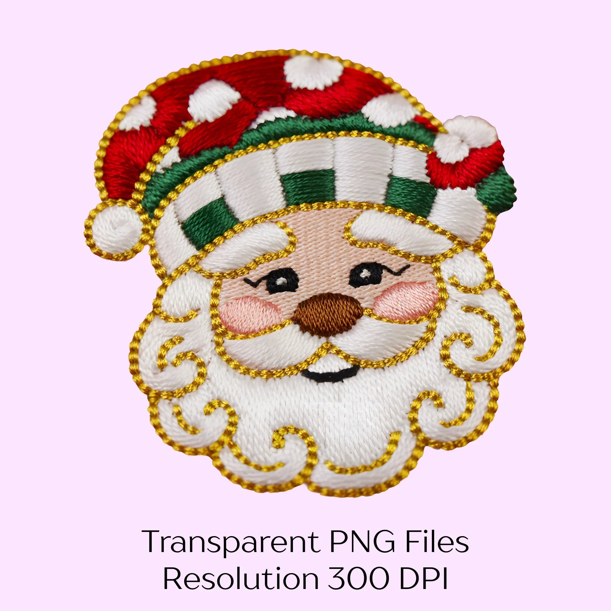 Christmas Santa Faux Yarn Clipart Bundle - CraftNest - Digital Crafting and Art