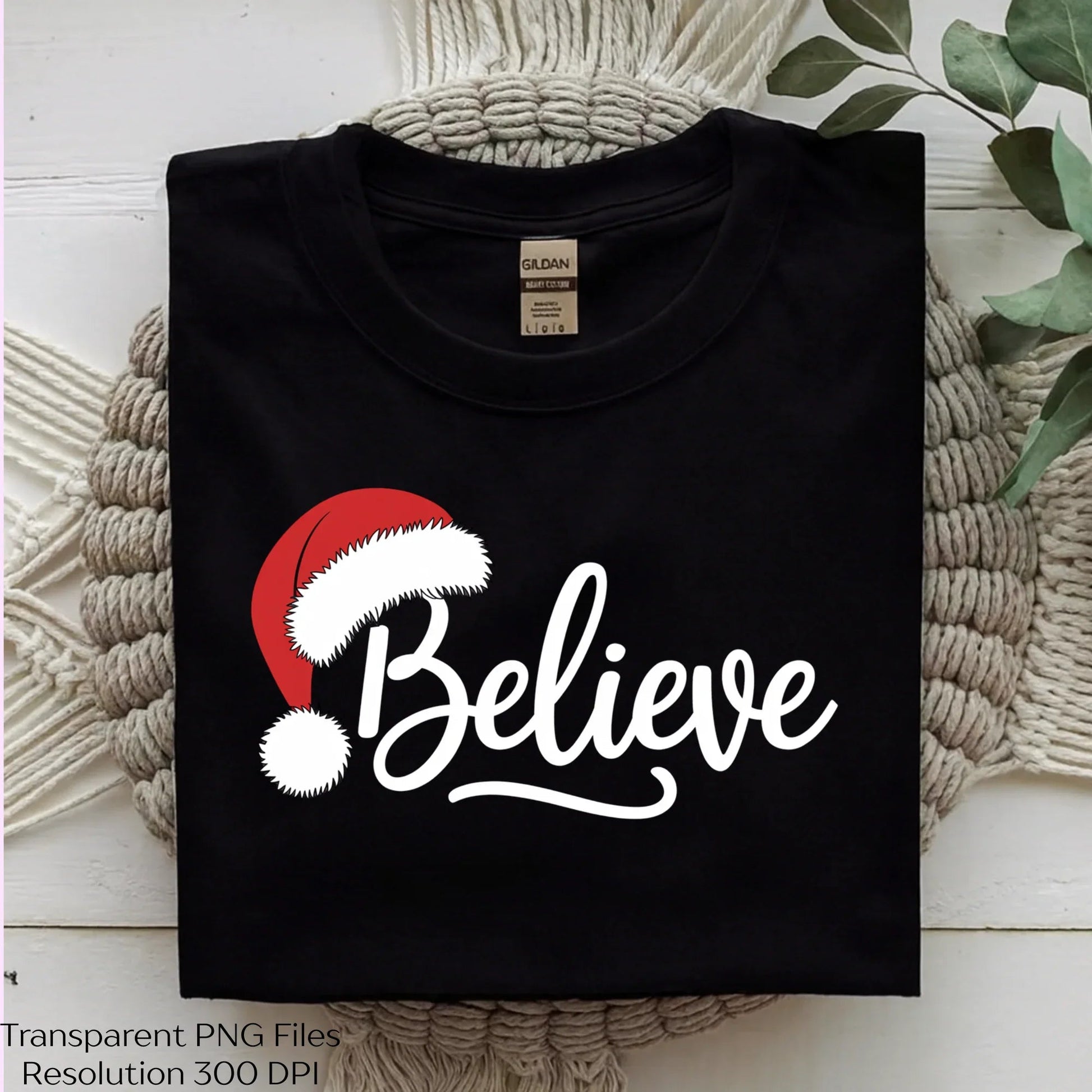 Christmas Santa Hat Believe Clipart Bundle - CraftNest - Digital Crafting and Art