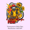 Fight What You Fear Clipart Bundle