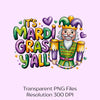 Mardi Gras Jester Nutcracker Clipart Bundle