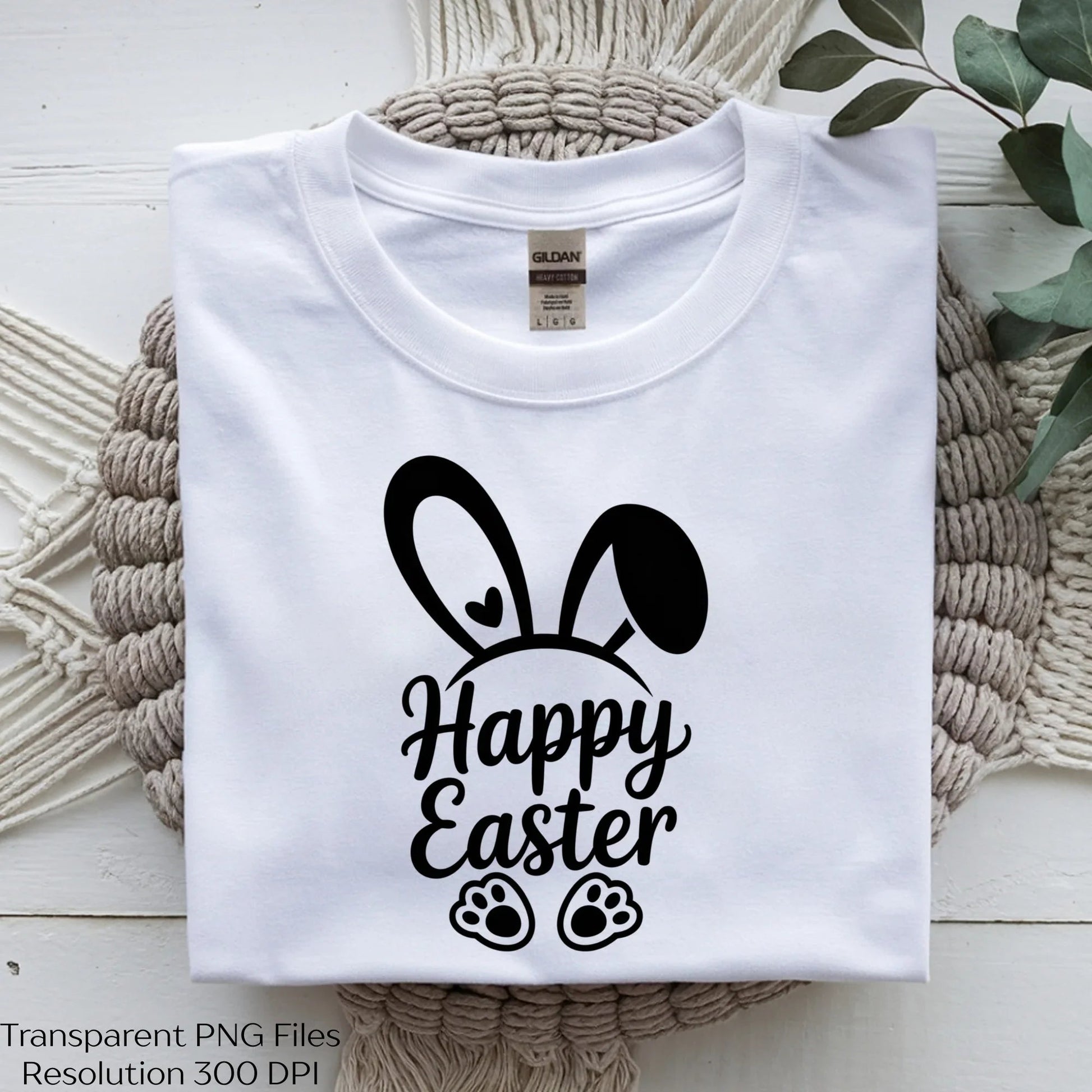 Happy Easter Bunny Cute Clipart Bundle - CraftNest - Digital Crafting and Art