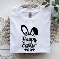 Happy Easter Bunny Cute Clipart Bundle - CraftNest - Digital Crafting and Art