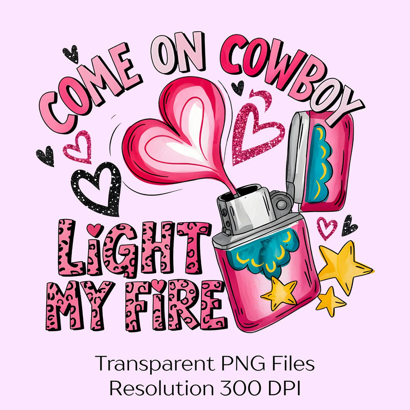 Western Valentine's Day Clipart Bundle - CraftNest - Digital Crafting and Art