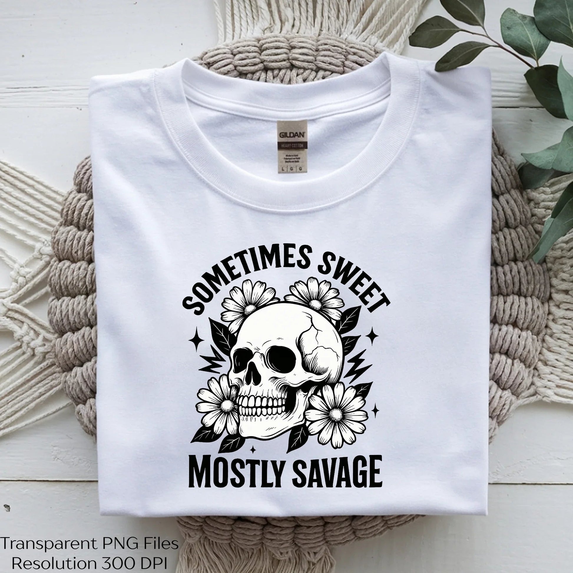 Sweet But Savage Skull Clipart Bundle - CraftNest - Digital Crafting and Art