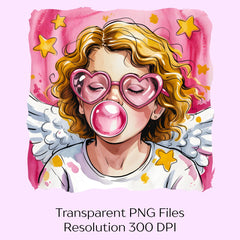 Cupid Valentine Shirt Clipart Bundle - CraftNest - Digital Crafting and Art