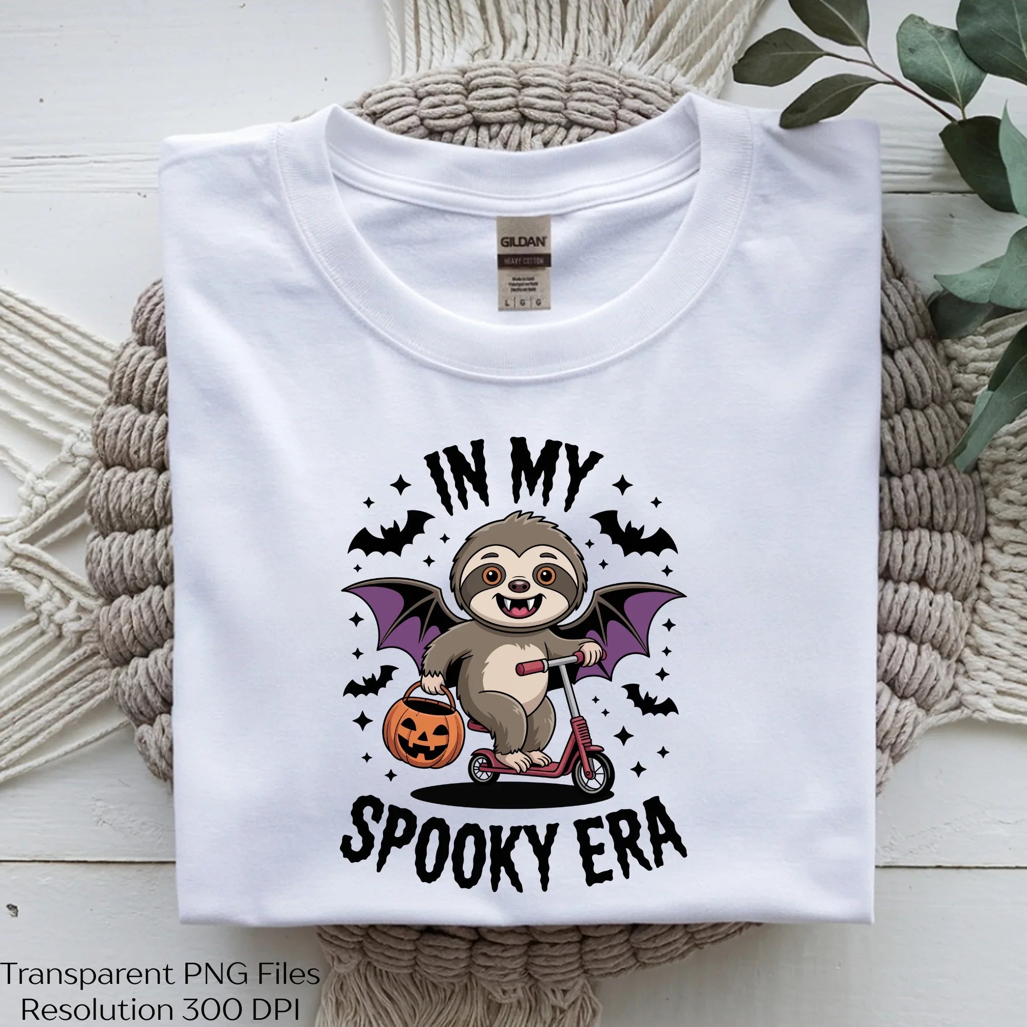 In My Spooky Era Halloween Sloth SVG Bundle - CraftNest - Digital Crafting and Art