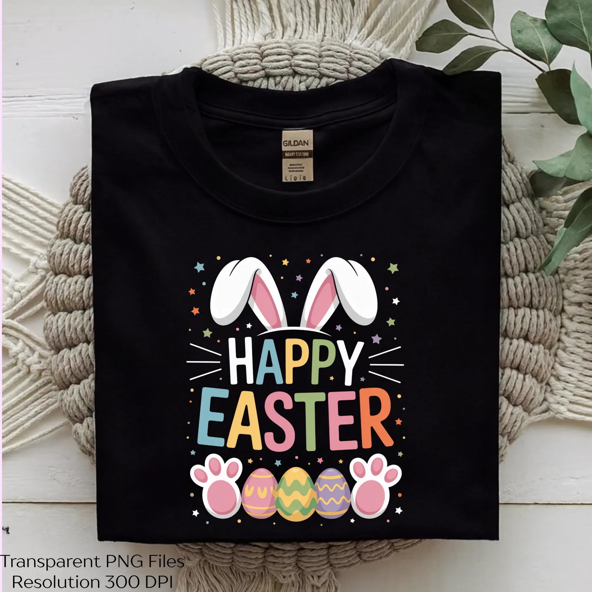 Happy Easter Bunny Cute Clipart Bundle - CraftNest - Digital Crafting and Art