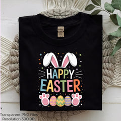Happy Easter Bunny Cute Clipart Bundle - CraftNest - Digital Crafting and Art