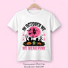 In October We Wear Pink Witch Halloween SVG Bundle