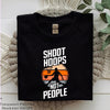 Shoot Hoops Not People Shirt Clipart Bundle