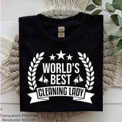 World's Best Cleaning Lady SVG Bundle - CraftNest - Digital Crafting and Art