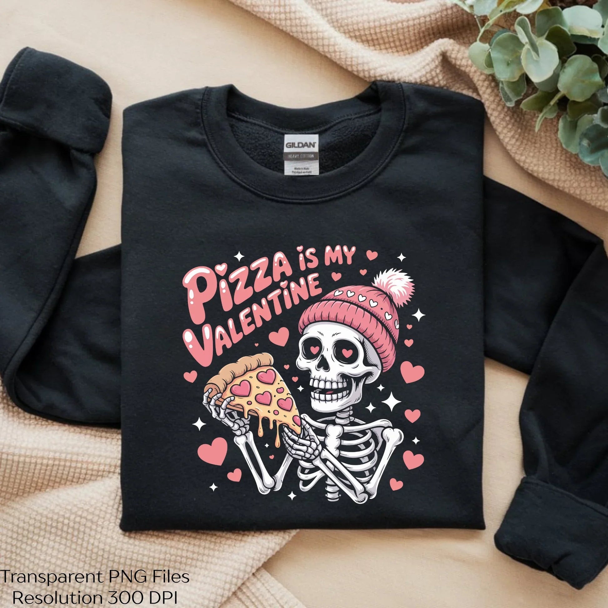 Pizza Is My Valentine Funny Skeleton SVG Bundle - CraftNest - Digital Crafting and Art