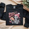 Pizza Is My Valentine Funny Skeleton SVG Bundle