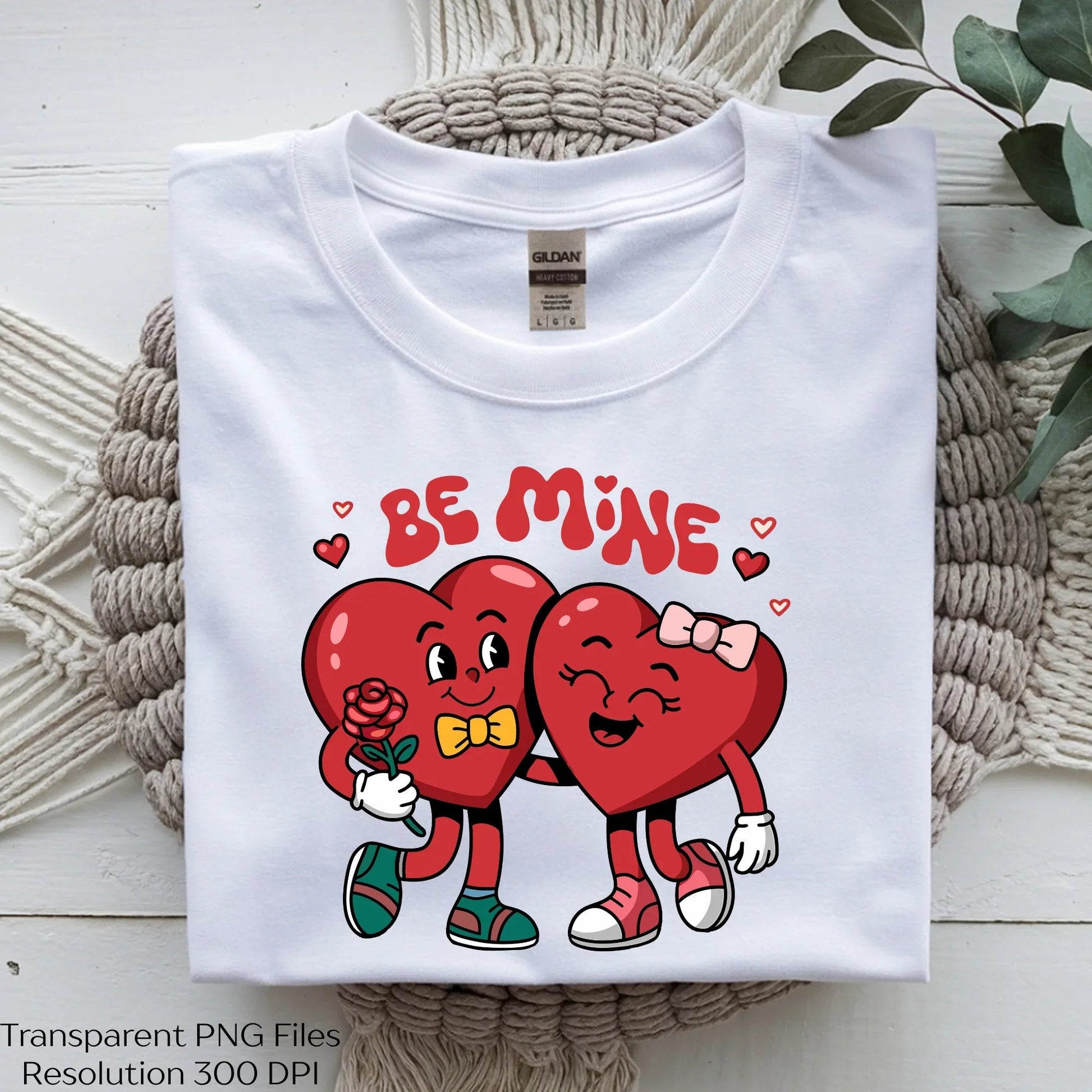 Be Mine Kawaii Valentine T-Shirt Clipart Bundle - CraftNest - Digital Crafting and Art