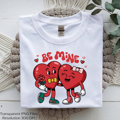 Be Mine Kawaii Valentine T-Shirt Clipart Bundle - CraftNest - Digital Crafting and Art