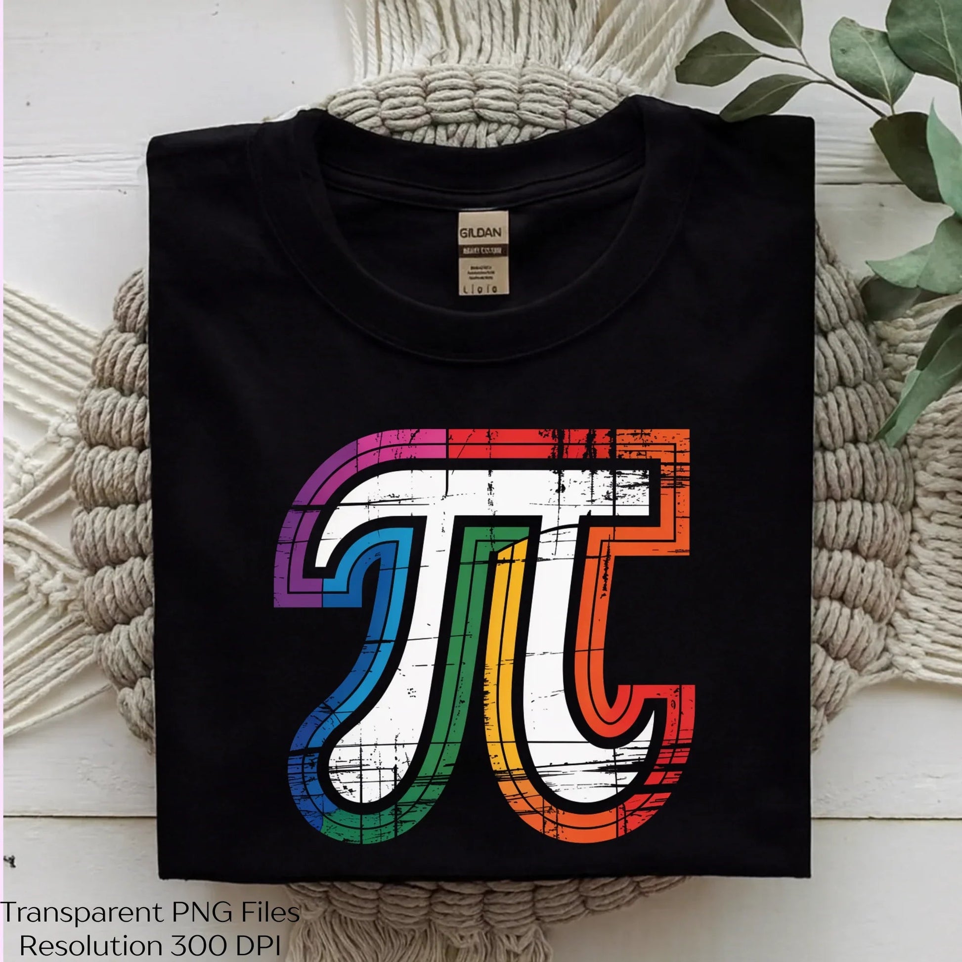 Retro Pi Symbol Vintage Rainbow Clipart Bundle - CraftNest - Digital Crafting and Art