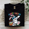Happy Easter Cool Bunny Shirt Clipart Bundle