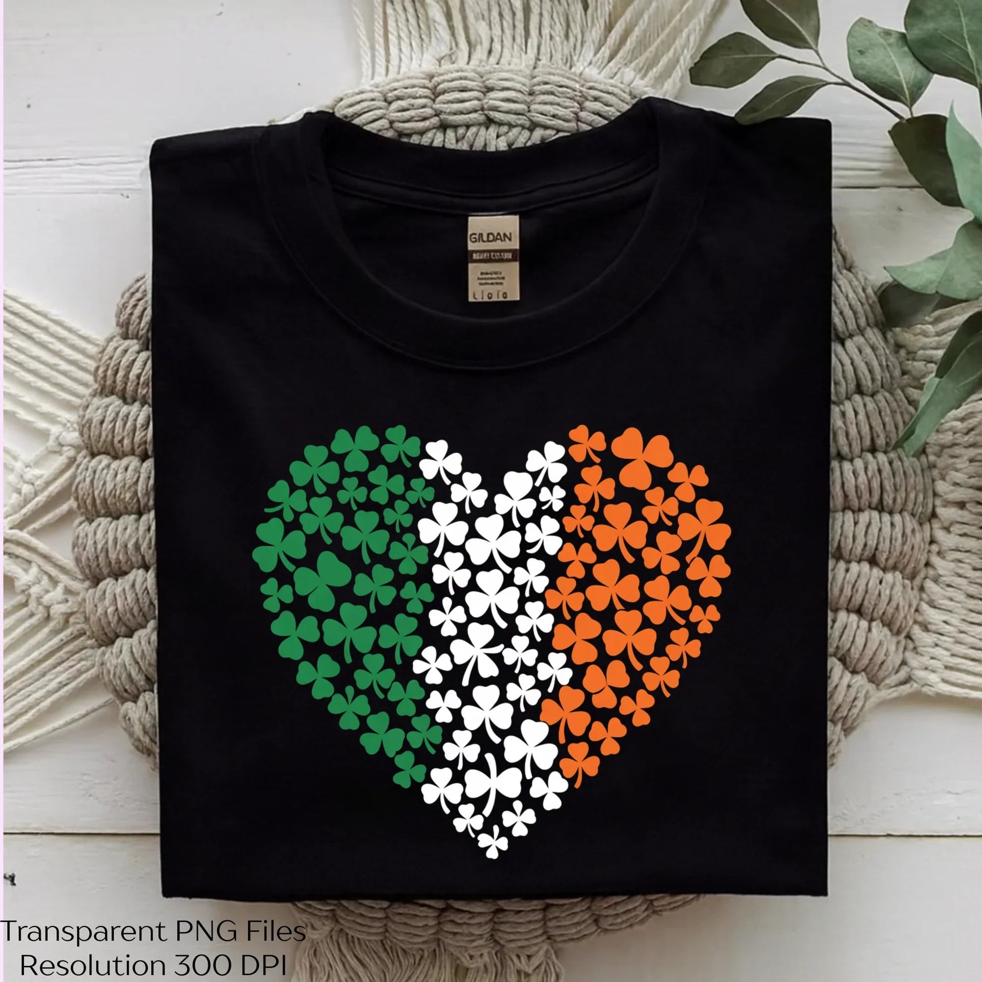 Irish Flag Heart Shamrock Clipart Bundle - CraftNest - Digital Crafting and Art