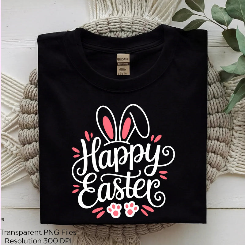 Happy Easter Bunny Cute Clipart Bundle - CraftNest - Digital Crafting and Art