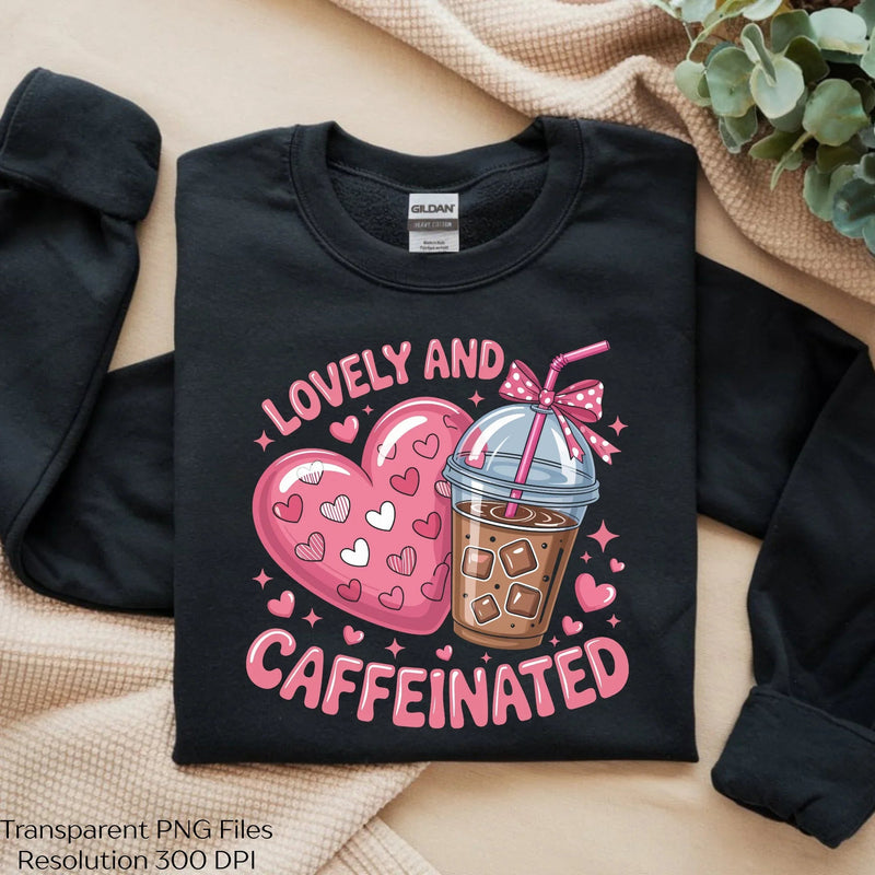 Lovely Caffeinated Valentine Day Clipart Bundle - CraftNest - Digital Crafting and Art