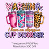 Obsessive Cup Clipart Bundle