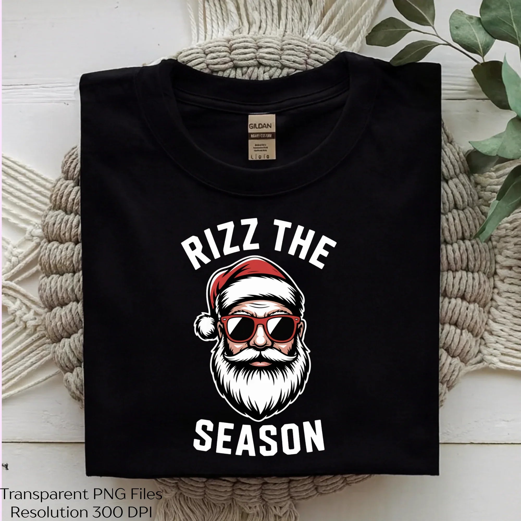 Rizz The Season Santa Cool Clipart Bundle - CraftNest - Digital Crafting and Art