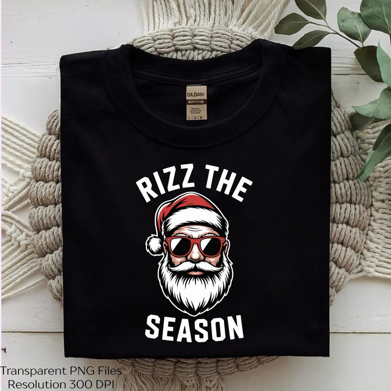 Rizz The Season Santa Cool Clipart Bundle - CraftNest - Digital Crafting and Art
