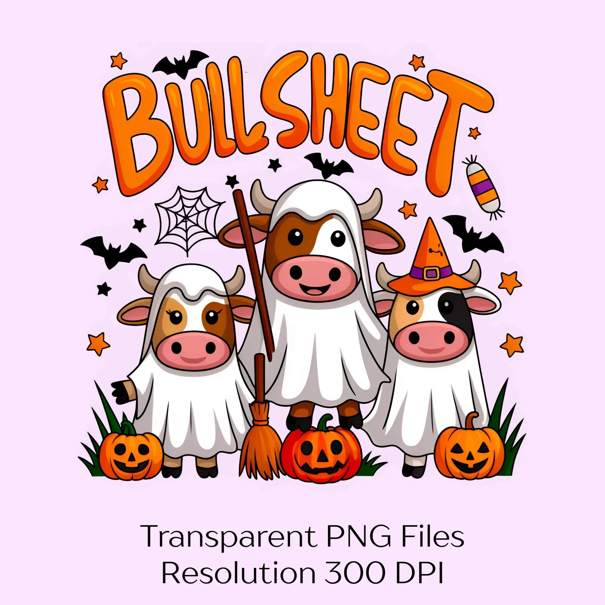 Bull Sheet Halloween Clipart Bundle - CraftNest - Digital Crafting and Art
