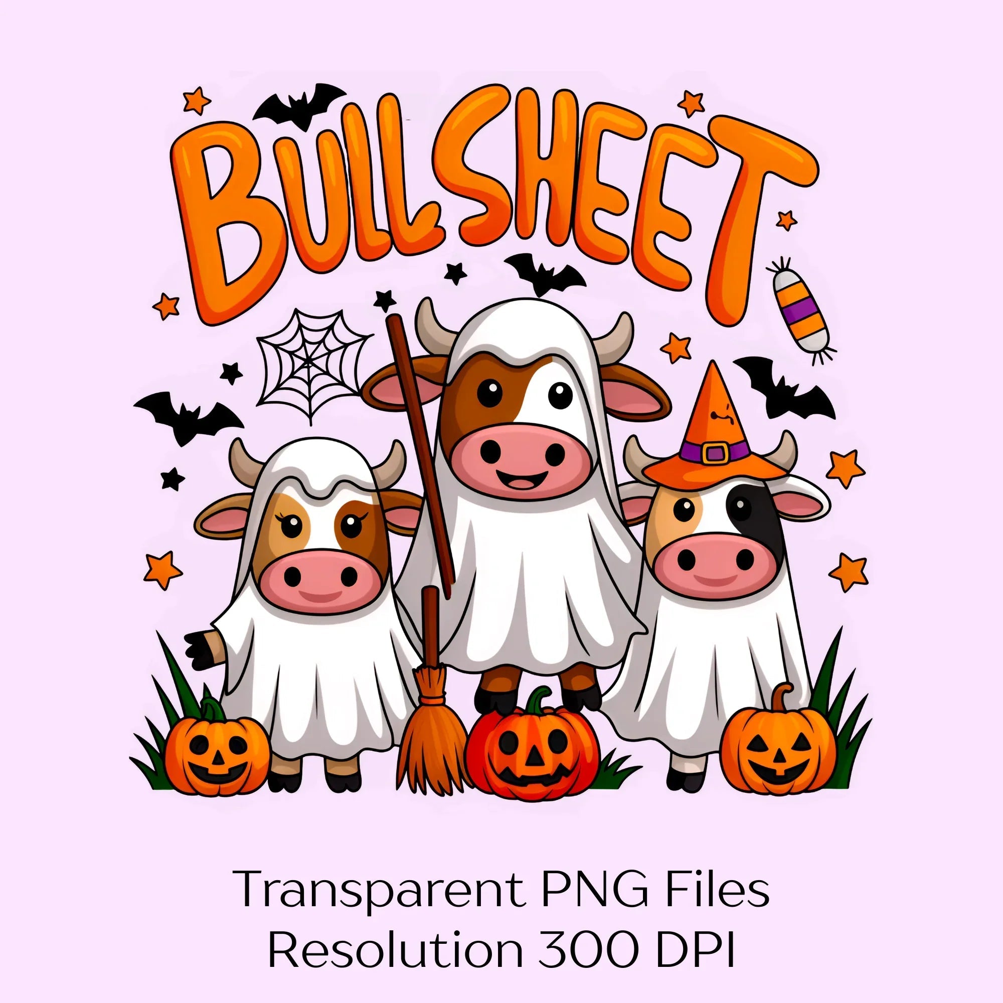 Bull Sheet Halloween Clipart Bundle - CraftNest - Digital Crafting and Art