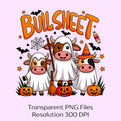 Bull Sheet Halloween Clipart Bundle - CraftNest - Digital Crafting and Art