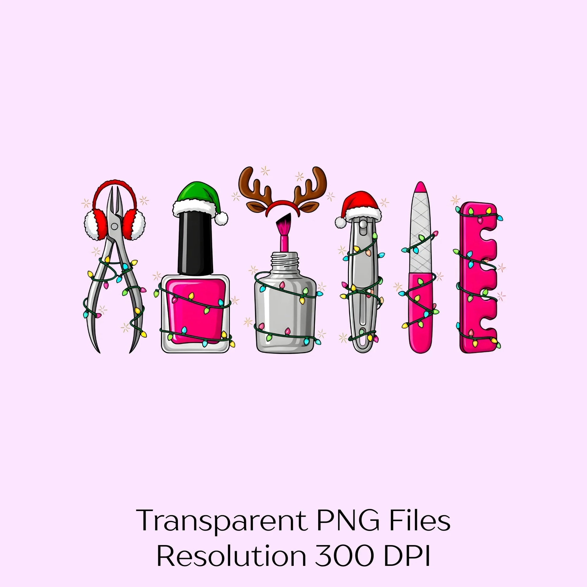 Nail Boss Art Clipart Bundle - CraftNest - Digital Crafting and Art