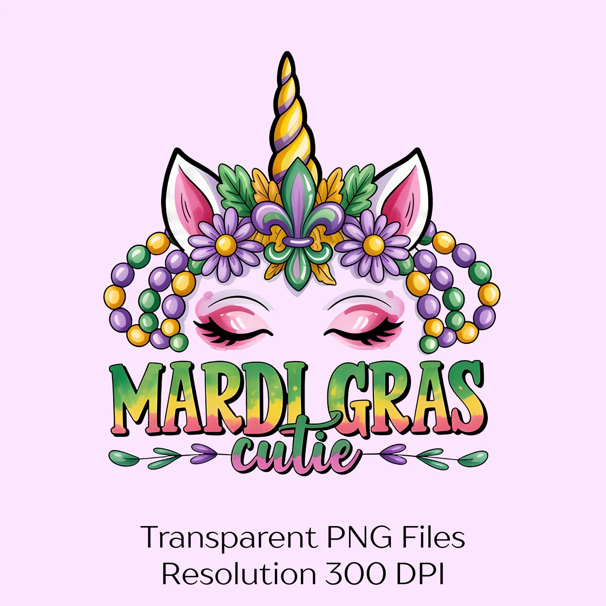 Mardi Gras Cutie Fat Tuesday Clipart Bundle - CraftNest - Digital Crafting and Art