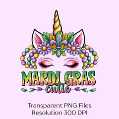 Mardi Gras Cutie Fat Tuesday Clipart Bundle - CraftNest - Digital Crafting and Art