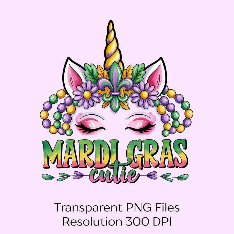 Mardi Gras Cutie Fat Tuesday Clipart Bundle - CraftNest - Digital Crafting and Art
