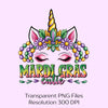 Mardi Gras Cutie Fat Tuesday Clipart Bundle