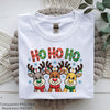 Christmas Reindeer Trio Embroidery Clipart Bundle