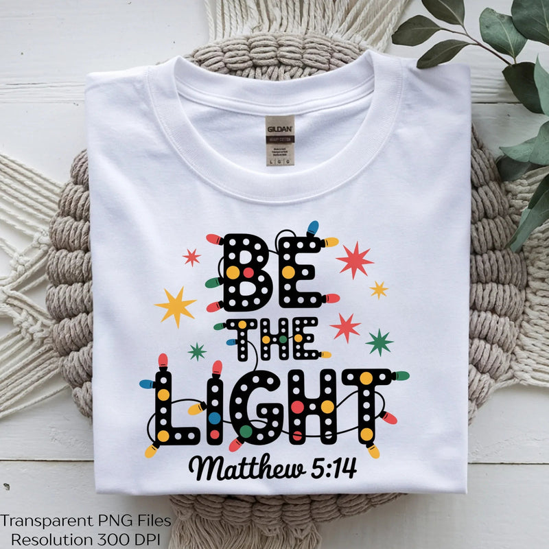 Be The Light Matthew Christmas Clipart Bundle - CraftNest - Digital Crafting and Art