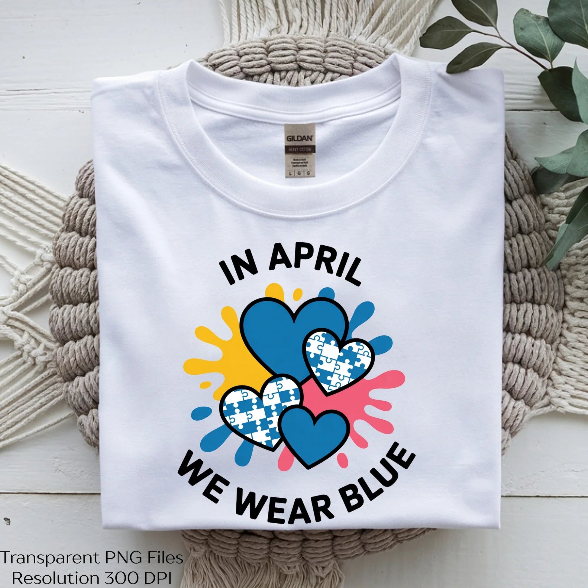 April Blue Shirt Clipart Bundle - CraftNest - Digital Crafting and Art