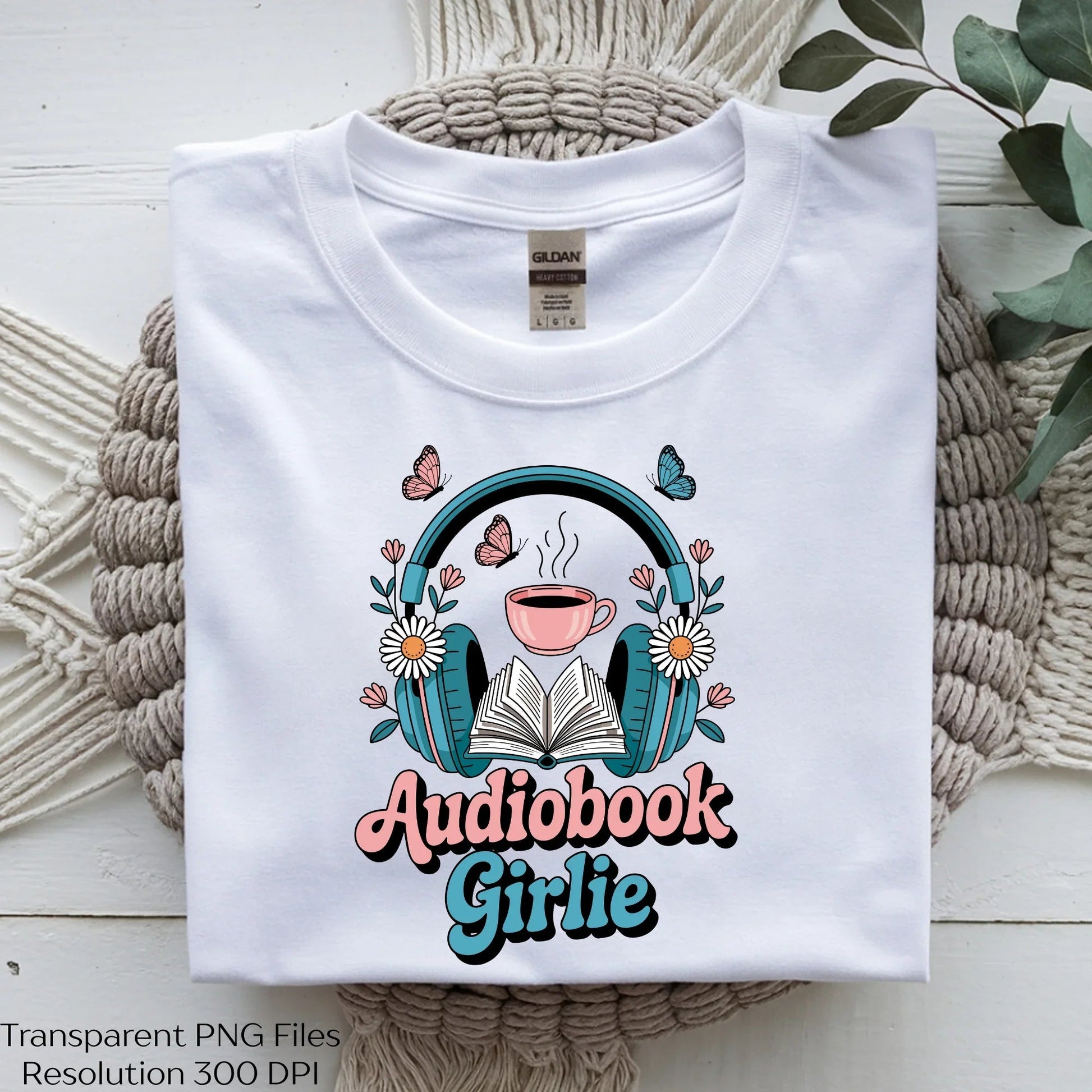 Audiobook Girlie Cozy Book Lover SVG Bundle - CraftNest - Digital Crafting and Art