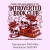 Introverted Book Lover Clipart Bundle