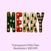 Yarn Christmas Merry Clipart Bundle