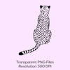 Leopard Shirt Tee Clipart Bundle