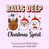 Festive Christmas Spirit Clipart Bundle